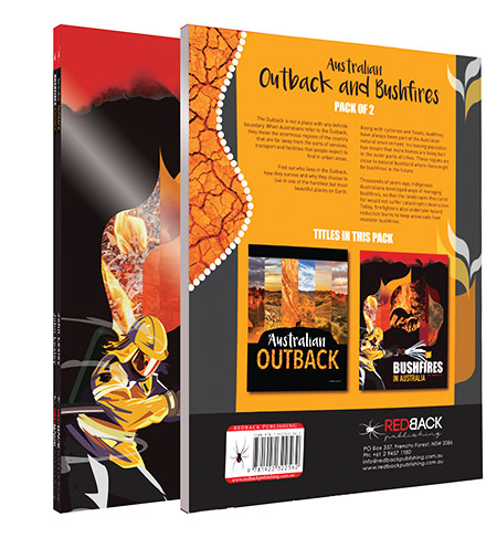 Australian Outback and Bushfires Pack of 2
