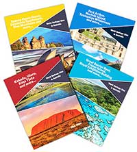 World Heritage Sites in Australia Paperback Series Pack of 4